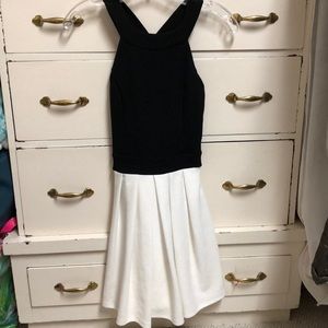 Black and white impeccable pig dress (S)